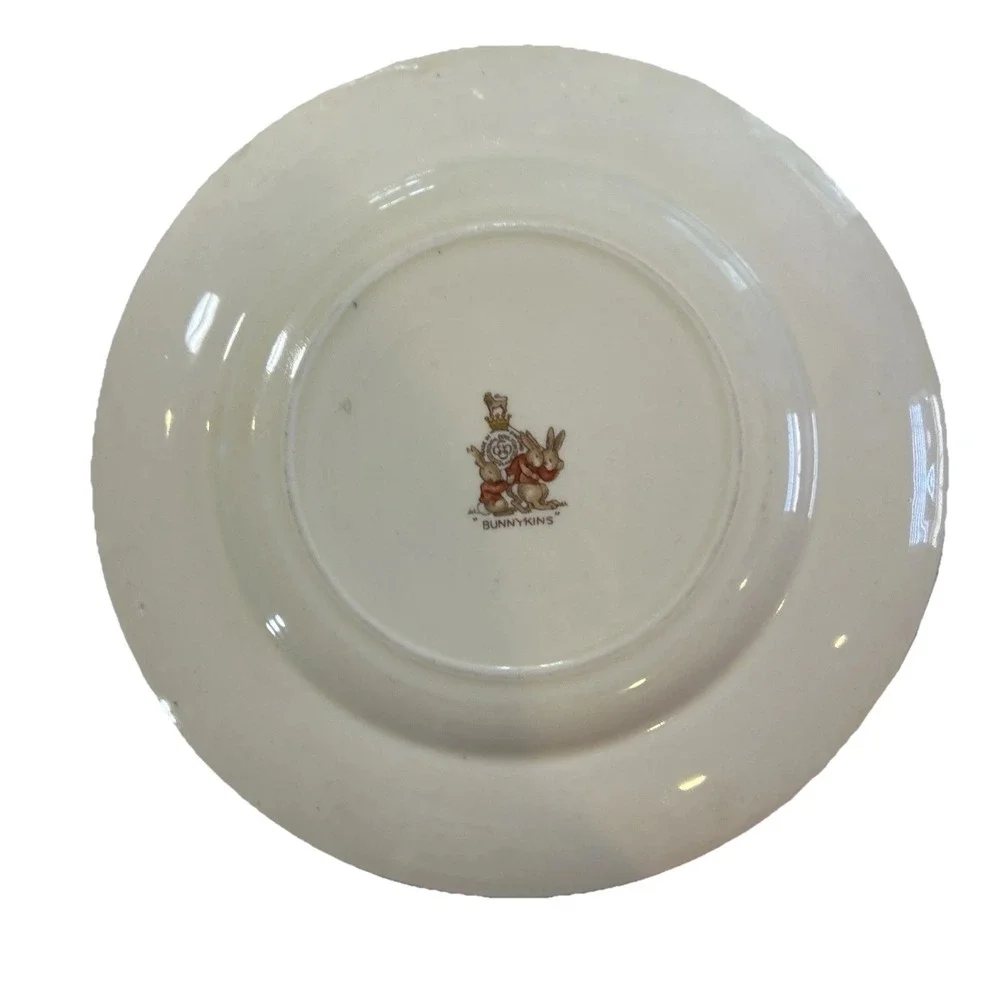 Rare Barbara Vernon Bunny kind 1930's Cup/Bowl/Plate. Gorgeous For‎ Easter!